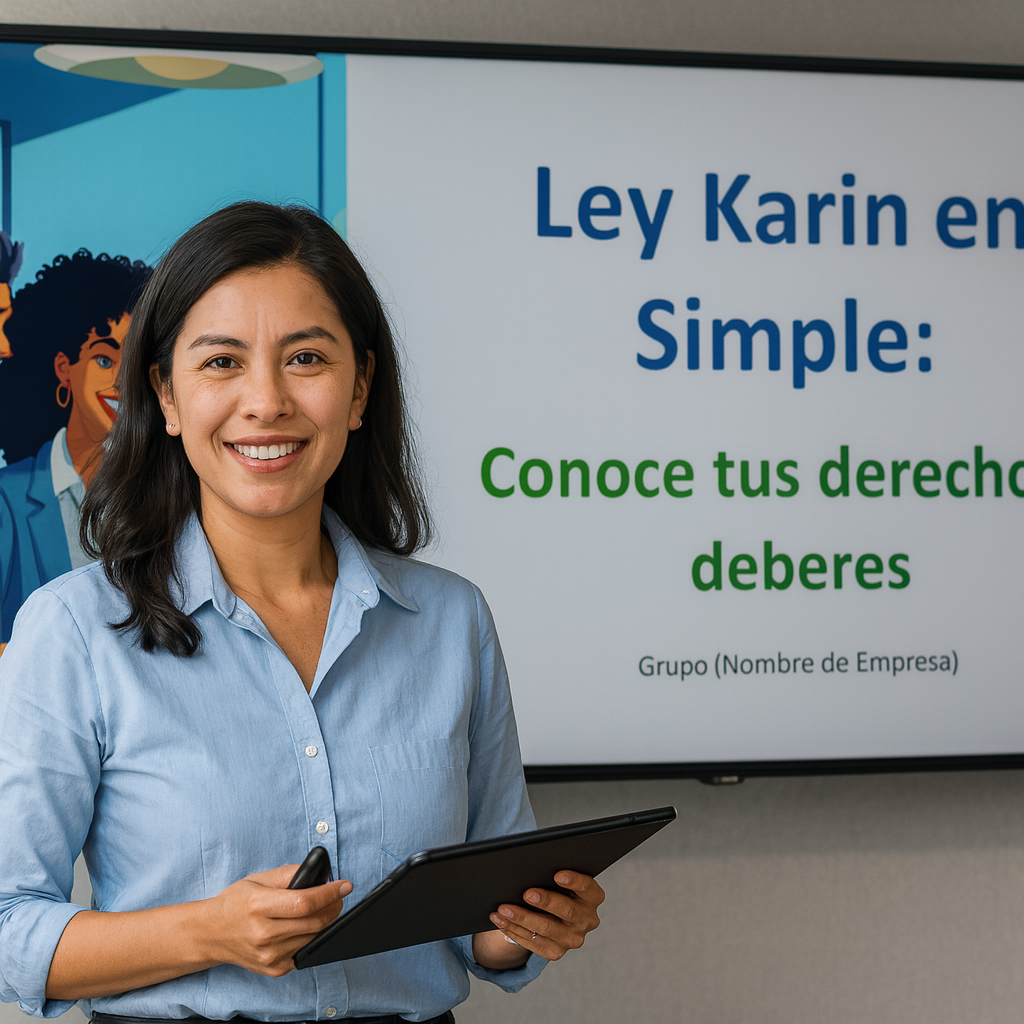 Presentación de 10 Slides - Inducción sobre Ley Karin para Colaboradores
