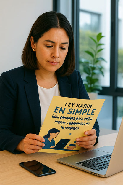 Guía Ley Karin en Simple para Jefaturas y Dueños de Empresa + 4 BONUS GRATIS