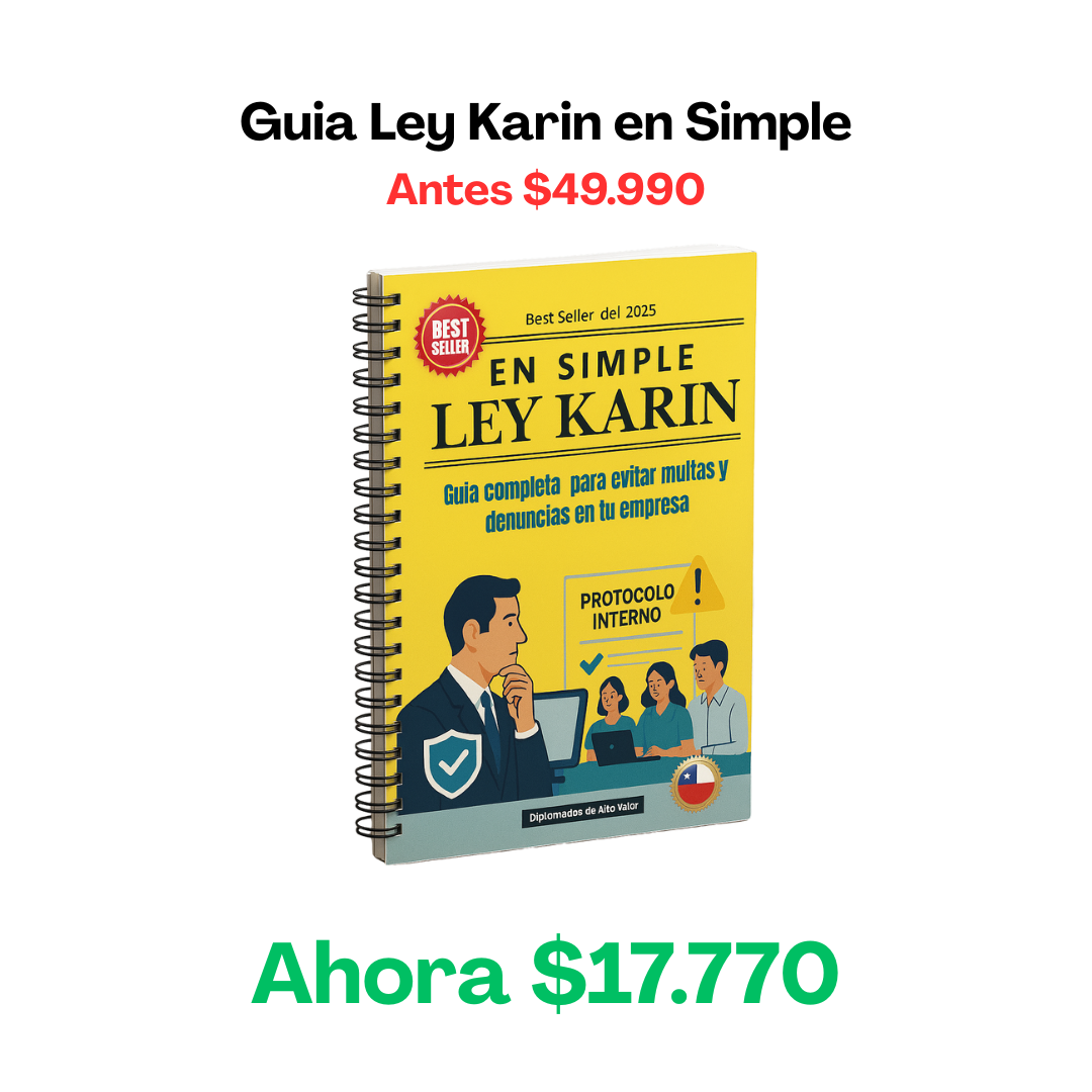 Guía Ley Karin en Simple para Jefaturas y Dueños de Empresa + 4 BONUS GRATIS
