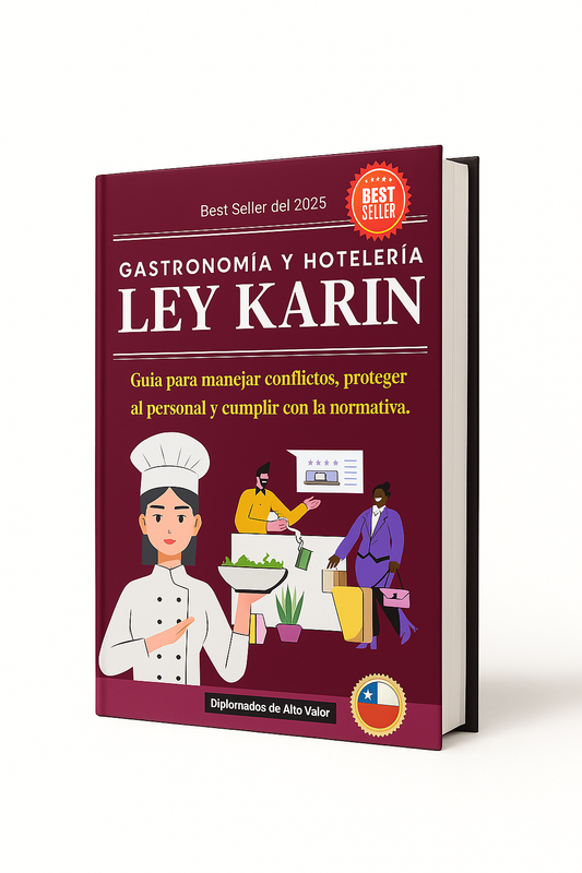 Guia Ley Karin para GASTRONOMÍA y HOTELERÍA + 4 BONUS GRATIS